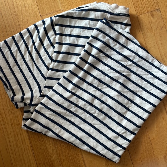 JCrew Slim-Fit Slub jersey T-shirt in deck stripe - Picture 3 of 3
